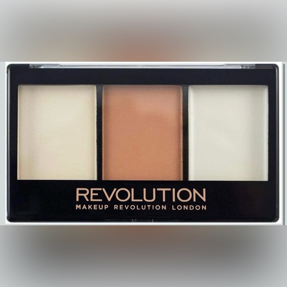 Makeup Revolution Contour Trio - Cream, Tan, White - Picture 3 of 4